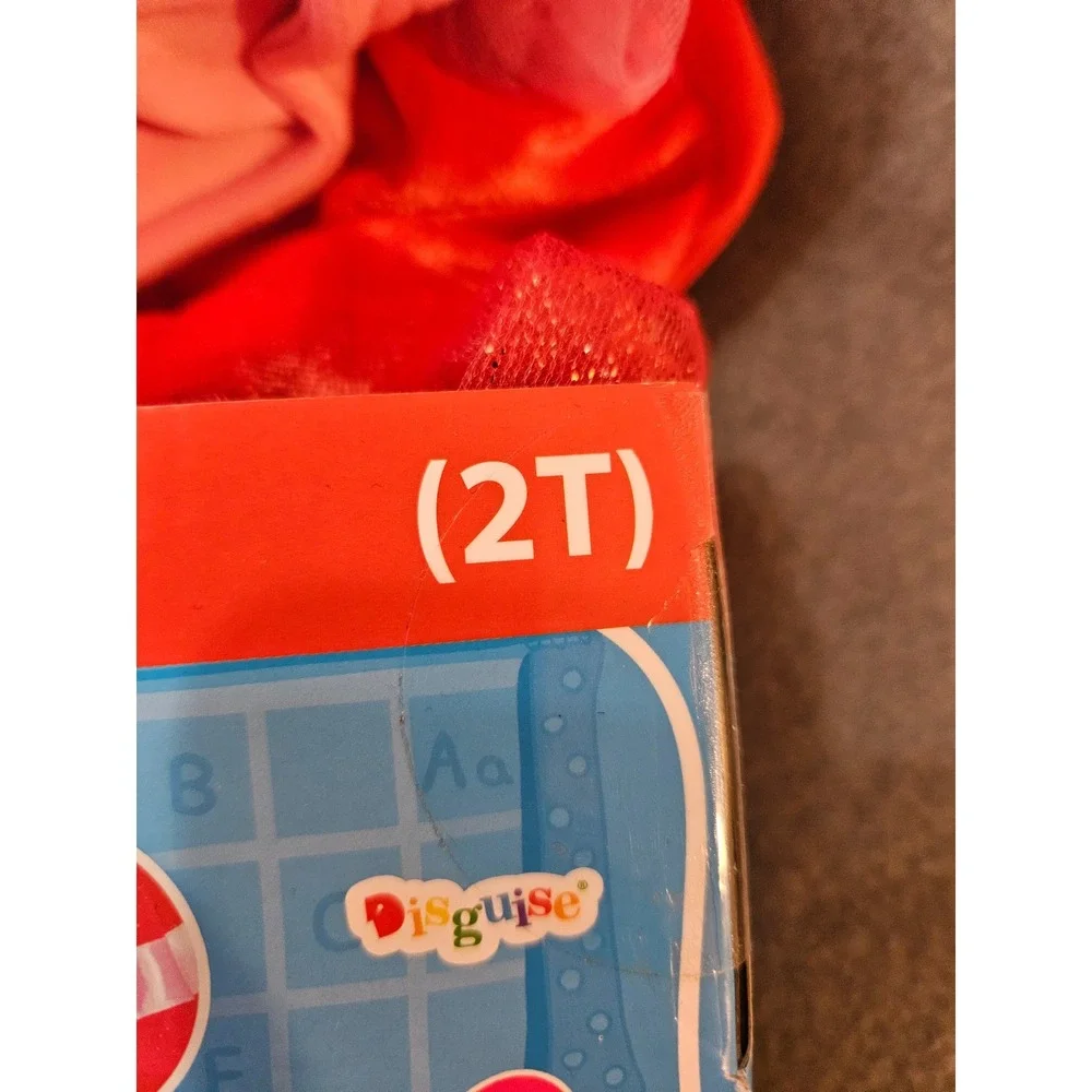 Peppa Pig Toddler Costume Dress Headpiece Tail‎ 2T Disguise dress up Halloween